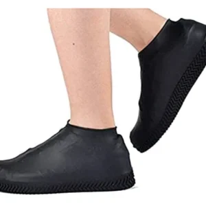 Waterproof Silicone Shoe Covers Non Slip Reusable Rain Overshoes Outdoor XL