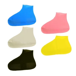 Reusable Rain Shoe Covers Waterproof Silicone Shoes Protectors NonSlip Overshoes
