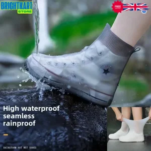 Waterproof Silicone Shoe Covers Non Slip Overshoes Reusable Rain Boot Protectors