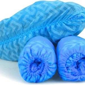 Disposable Shoe Covers, Non-Slip Durable Booties, 100 or 500 Pack Bulk